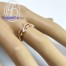 แหวนทองสีชมพู พิ้งค์โกลด์ แหวนเพชร แหวนแต่งงาน แหวนหมั้น - R1374pg-9K